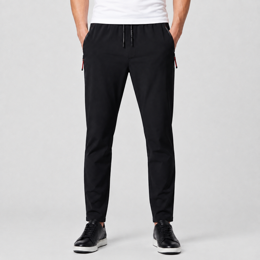 Men's Jogger Trousers – Elastic Waist Slim Fit