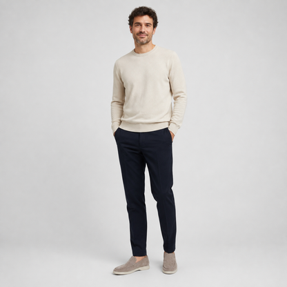 Men's Suede Slip-On Loafers – Smart Casual Comfort