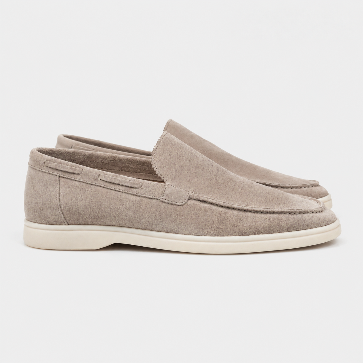 Men's Suede Slip-On Loafers – Smart Casual Comfort