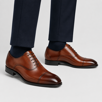 Men's Leather Oxford Shoes