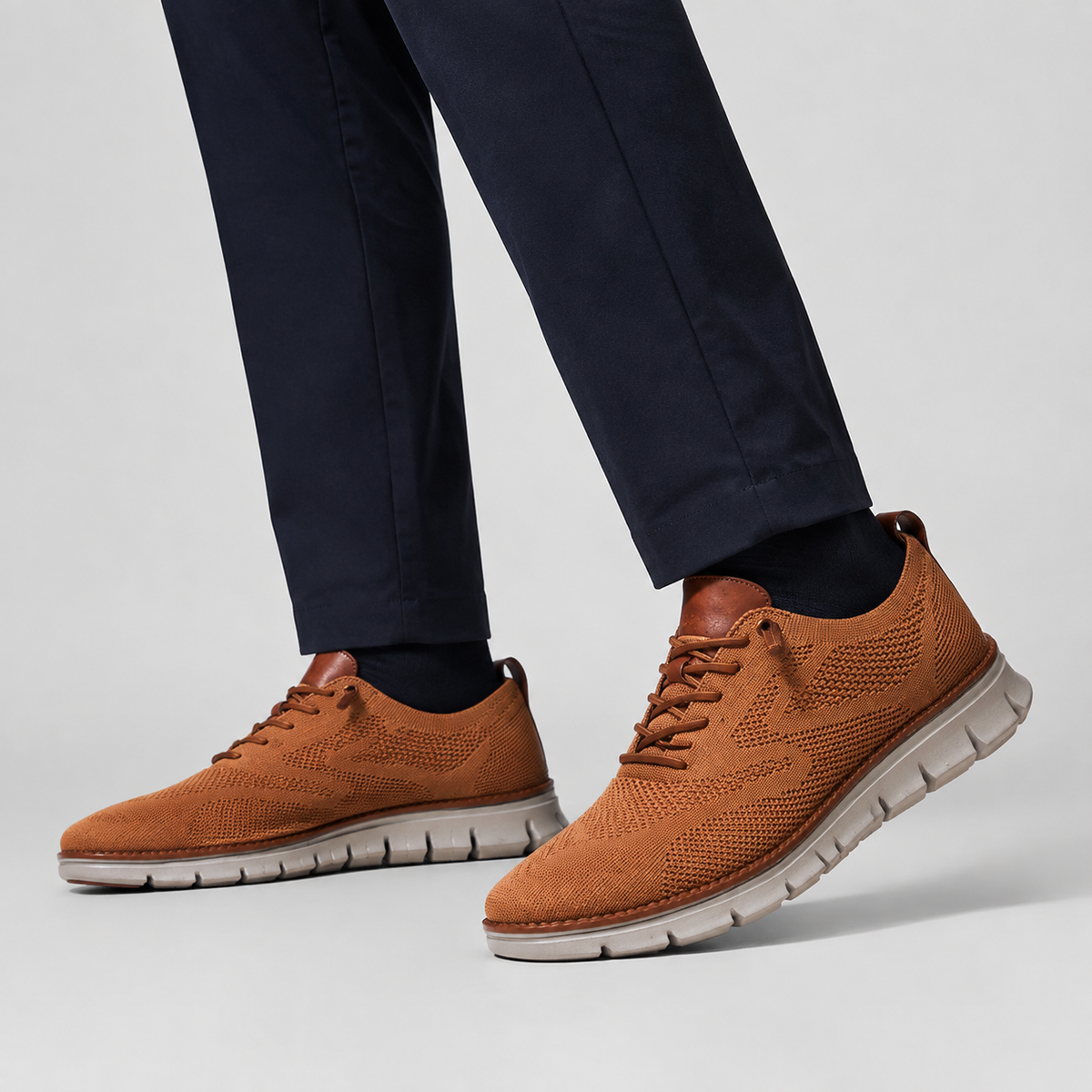 Men's Walking Shoes – Wide Fit Cushioned Sole