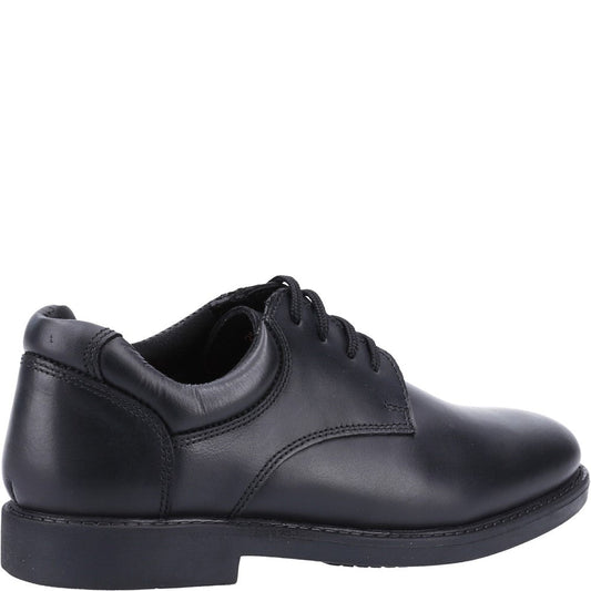 Boys' Leather School Shoes – Lace-Up Senior Fit